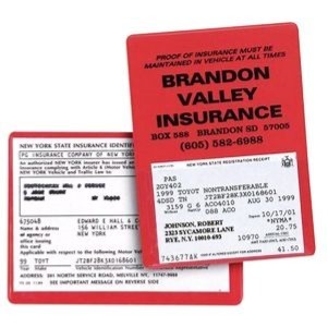Insurance Registration Holder