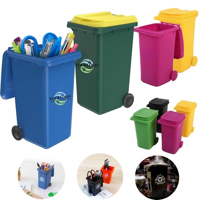 Recycle Can Set Pencil Cup Holder