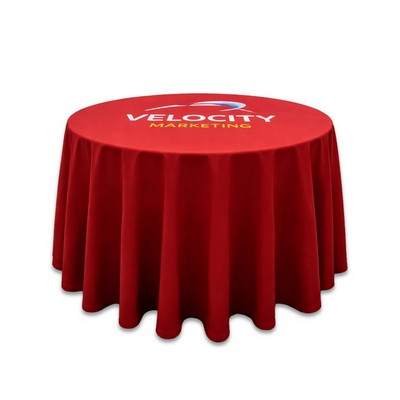 Round Table Throws, Standard Polyester Fabric (31.5" x 43")