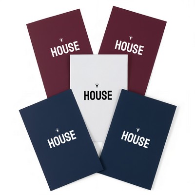 Custom Printed Linen Paper Folder