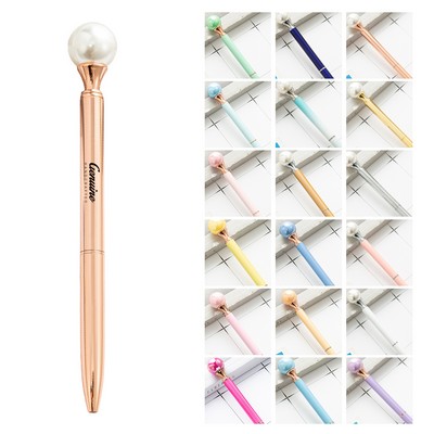 Pearl Retractable Ballpoint Pen