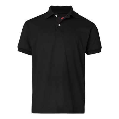 Hanes® Youth EcoSmart® Jersey Polo