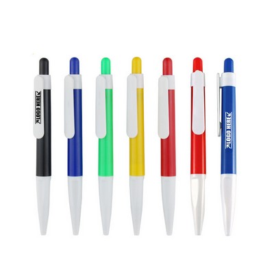 Plastic Click Ballpoint Pen